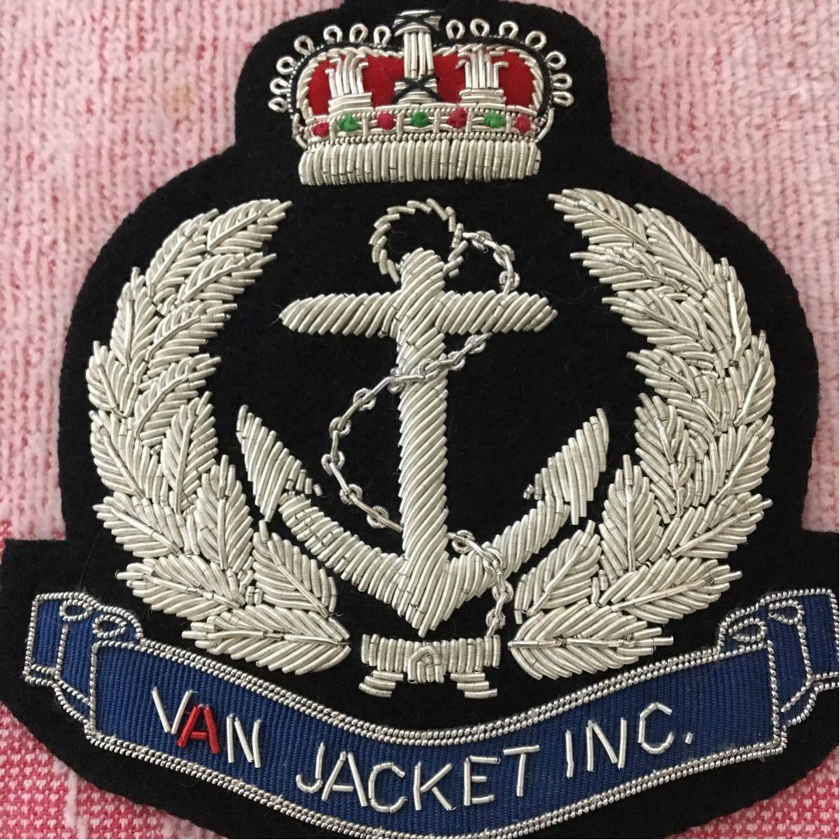 VAN 刺繍パッチ ジャケット用エンブレム エンブレム＜VAN＞ ｜ VAN STORE