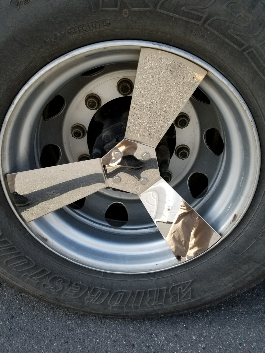 ステンレス★ホイールスピンナー22.5用_4