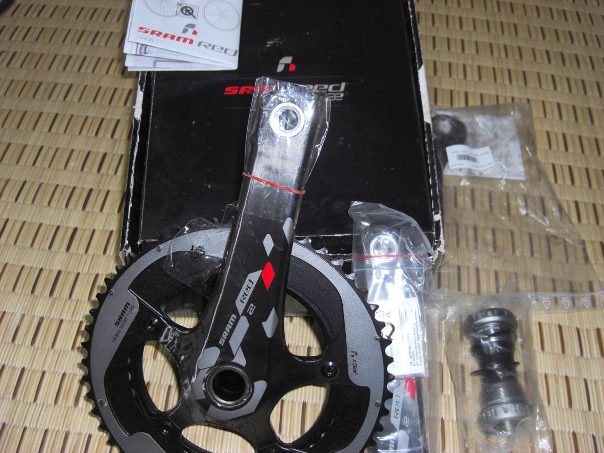 AXS DUB SRAM スラム Red Crank Crankset グラベルバイクパーツ RED E1 