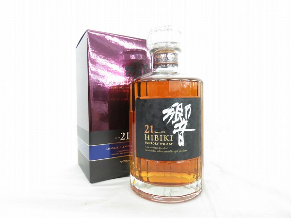 サントリー 【未開栓】SUNTORY サントリー 響 21年 ウイスキー 700ml