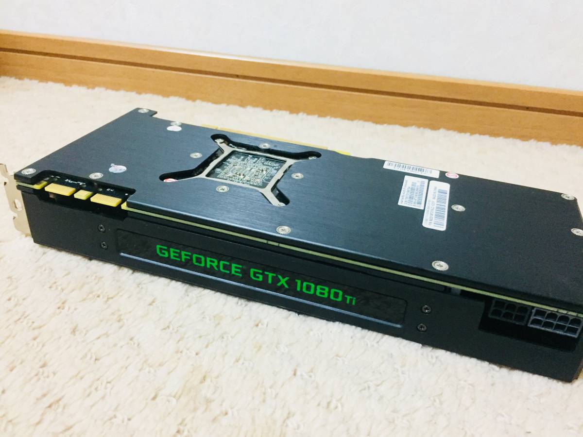 ジャンク】PCパーツ グラフィックボード GeForce GTX1080Ti