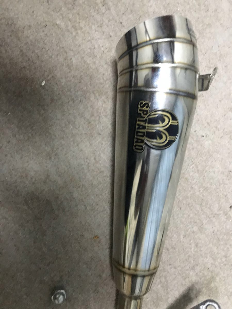 SP忠男 Z125 PRO用マフラーPURE SPORT Megaphone メガホーンマフラー