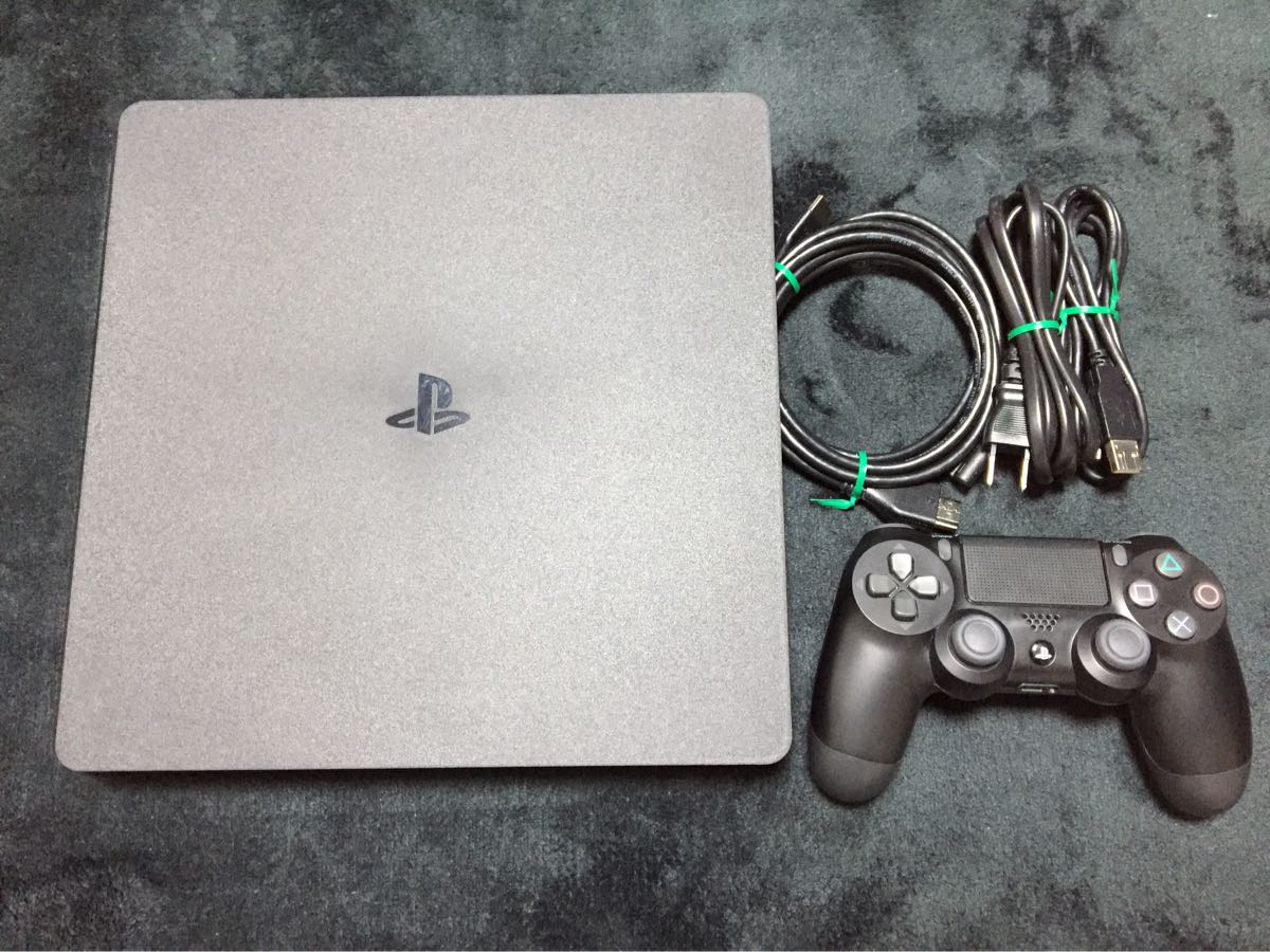 PS4 本体 CUH-2000B 1TB ジェット・ブラック 黒 薄型 新型デュアルショックコントローラー