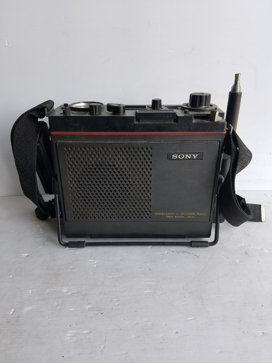 ☆SONY ハンディトランシーバー ICB-R5 ソニー 8ch CB無線機 市民