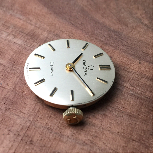 オメガ 手巻き ムーブメント Cal.620■ 動作品 OMEGA 機械式 文字盤付き レディース 腕時計 ヴィンテージ ジャンク