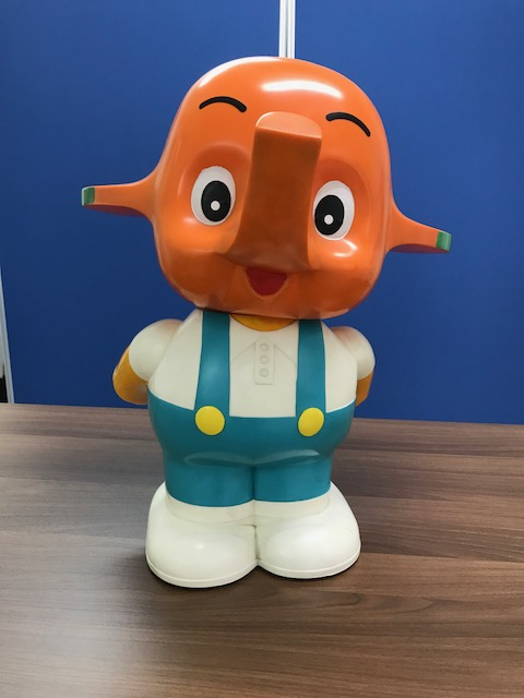 ST11571】サトちゃん 佐藤製薬 貯金箱 フィギュア 置物 レトロ