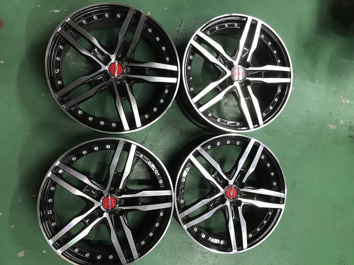 ★☆ SHALLEN(シャレン)XF-55 17インチ 4H-100 6.5J+45 4本スペイド・ シエンタ・パッソ・カローラ・ｂB・ポルテ・アクア・ヴィッツ☆★