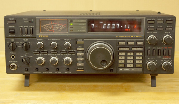 ICOM アイコム IC-760 HF オールモード 100W ジャンク扱い