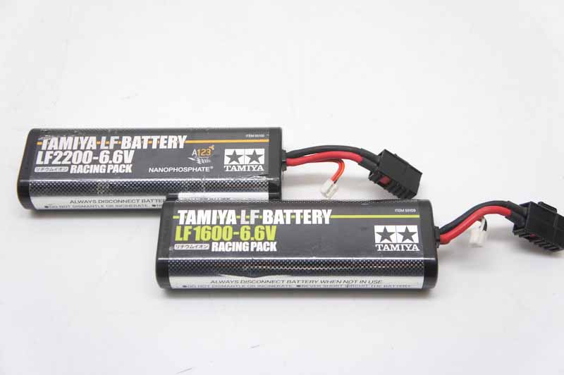 TAMIYA タミヤ リフェバッテリー 2本セット LF2200-6.6V LF1600.6.6V
