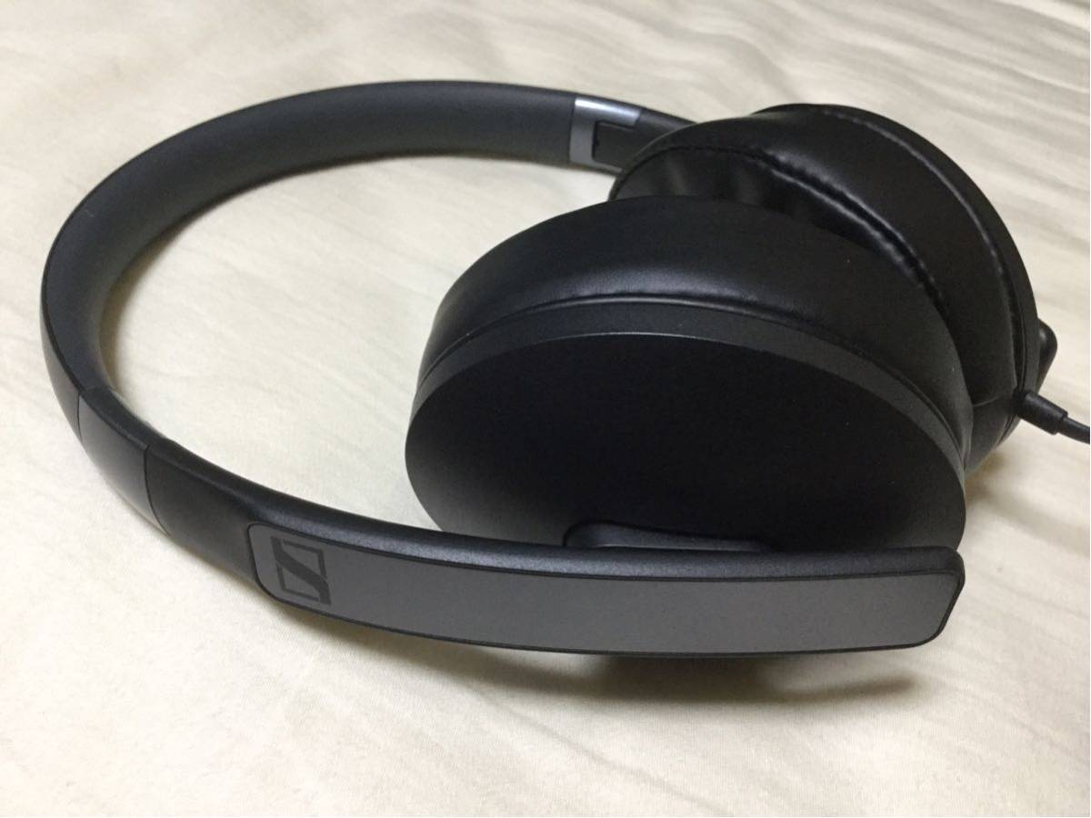 ☆即決 美品 SENNHEISER HD 4.20s 密閉型 折りたたみ式 スマートフォン用リモコン・マイク付