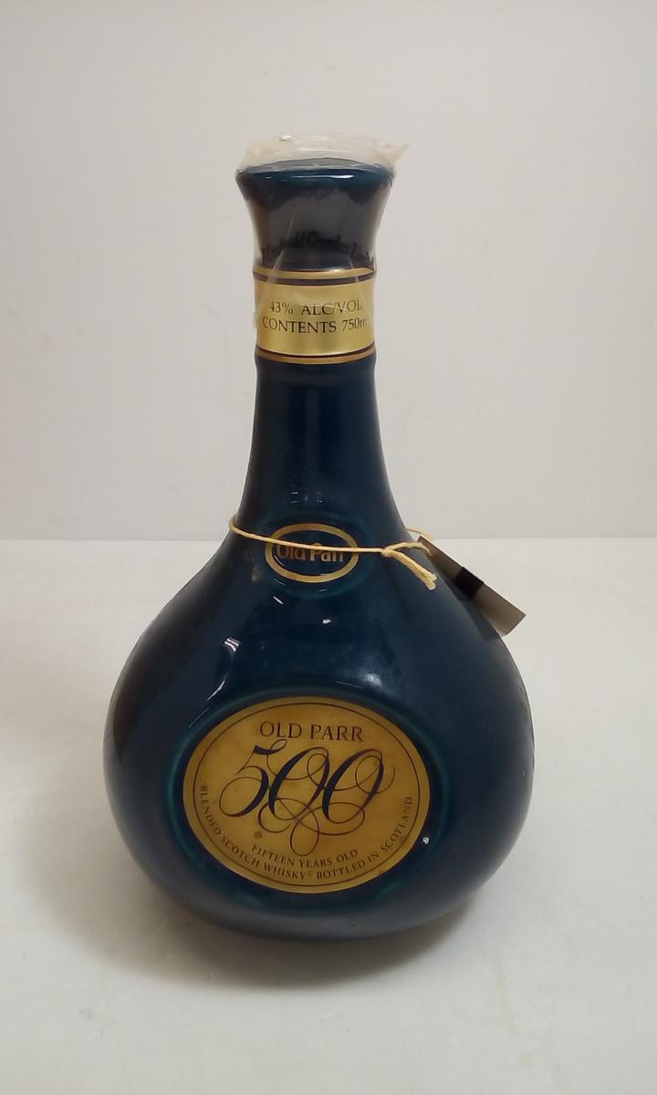 未開栓希少品】Old Parr 500周年記念ボトル 15年熟成 ウイスキー 未開