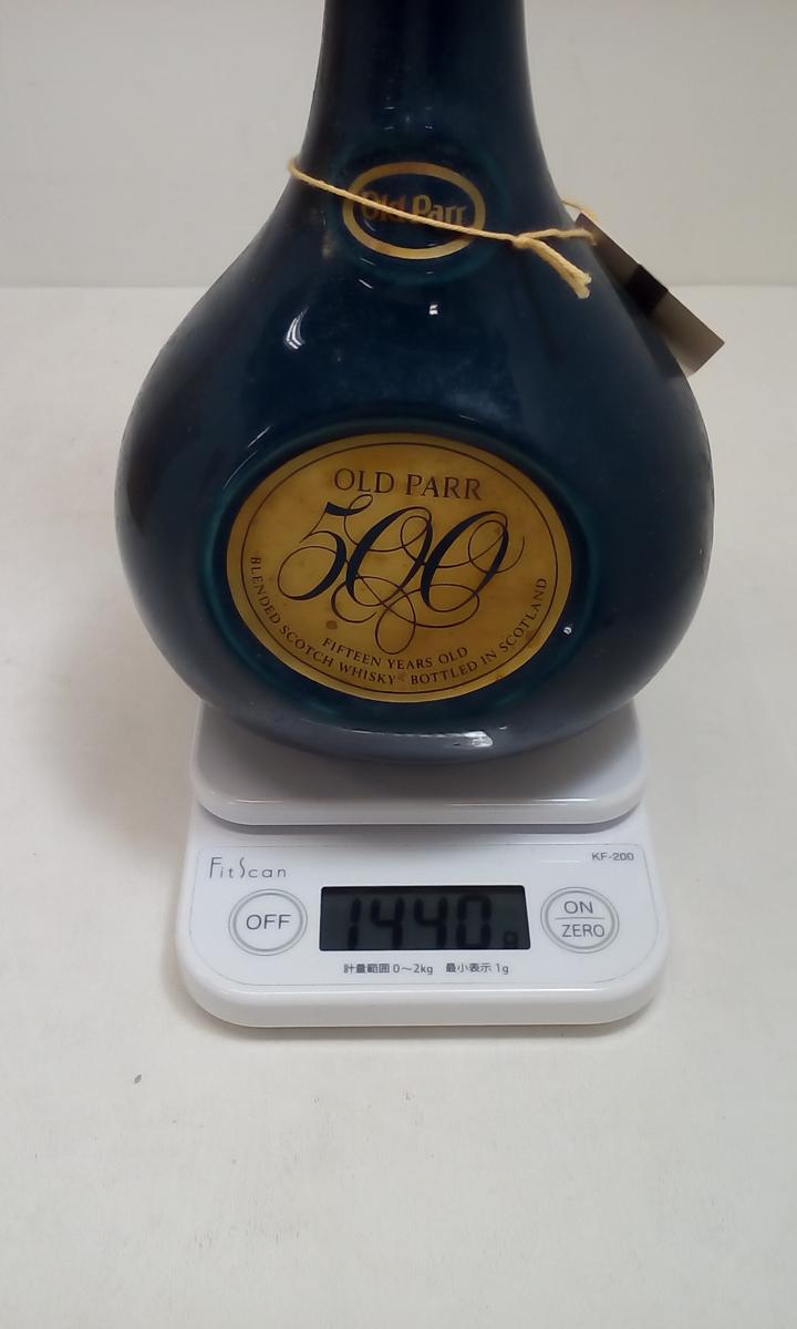 古酒◇Old Parr オールドパー 500 陶器 500周年記念ボトル スコッチ