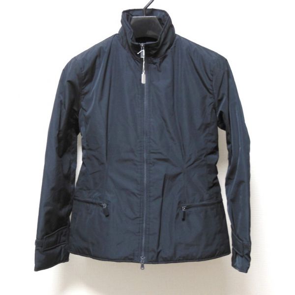 極美品 アスペジ ASPESI 中綿ナイロンブルゾン ネイビー　イタリア製 S（2275)