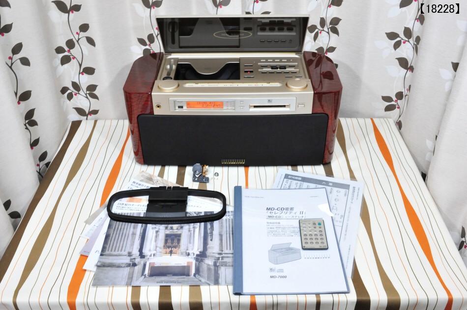 18228】 SONY セレブリティII MD-7000 整備済み 美品 ピックアップ新品