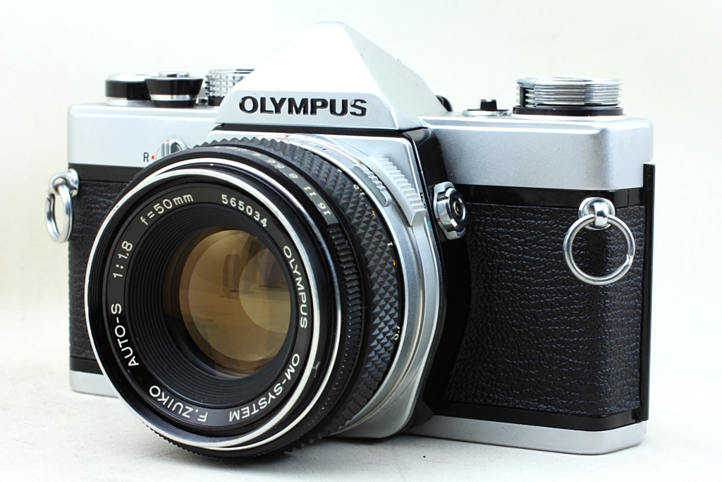 オリンパス OLYMPUS OM-1 ZUIKO 50mm F1.8 シルバー レンズセット