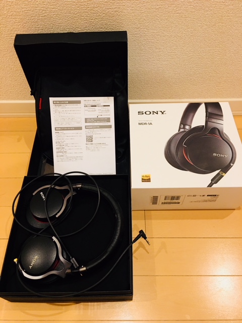 中古備品】SONYソニーMDR-1A ハイレゾ対応ステレオヘッドホン 【公式通販】