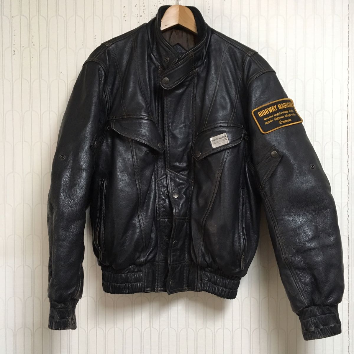 YeLLOW CORN イエローコーン レザー ライダース ジャケット 90