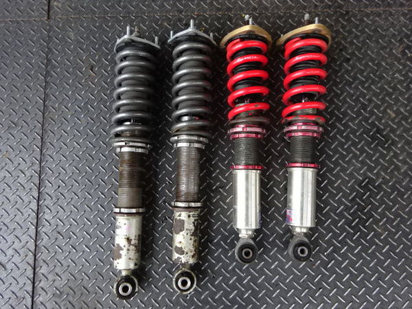 JZS171 JZS175 17 クラウン アスリート フルタップ 車高調 フロント:JIC リア:グランドスラム 全長式ショック F:CRAFTZ スプリング