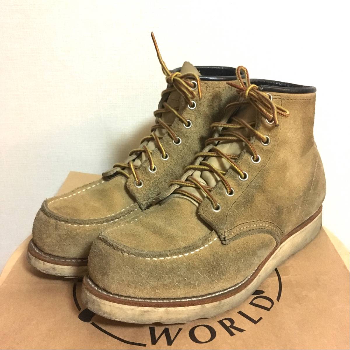 アイリッシュセッター 刺繍羽タグ REDWING 90s RED - WING レッド 