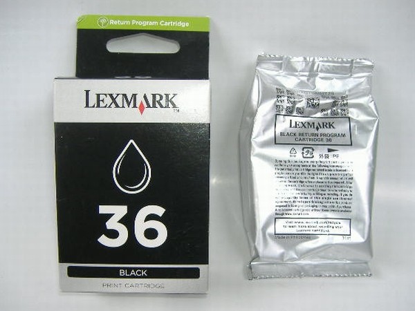 ◆◇[未開封] Lexmark(レックスマーク) プリントカートリッジ 36ブラック 2個セット◇◆