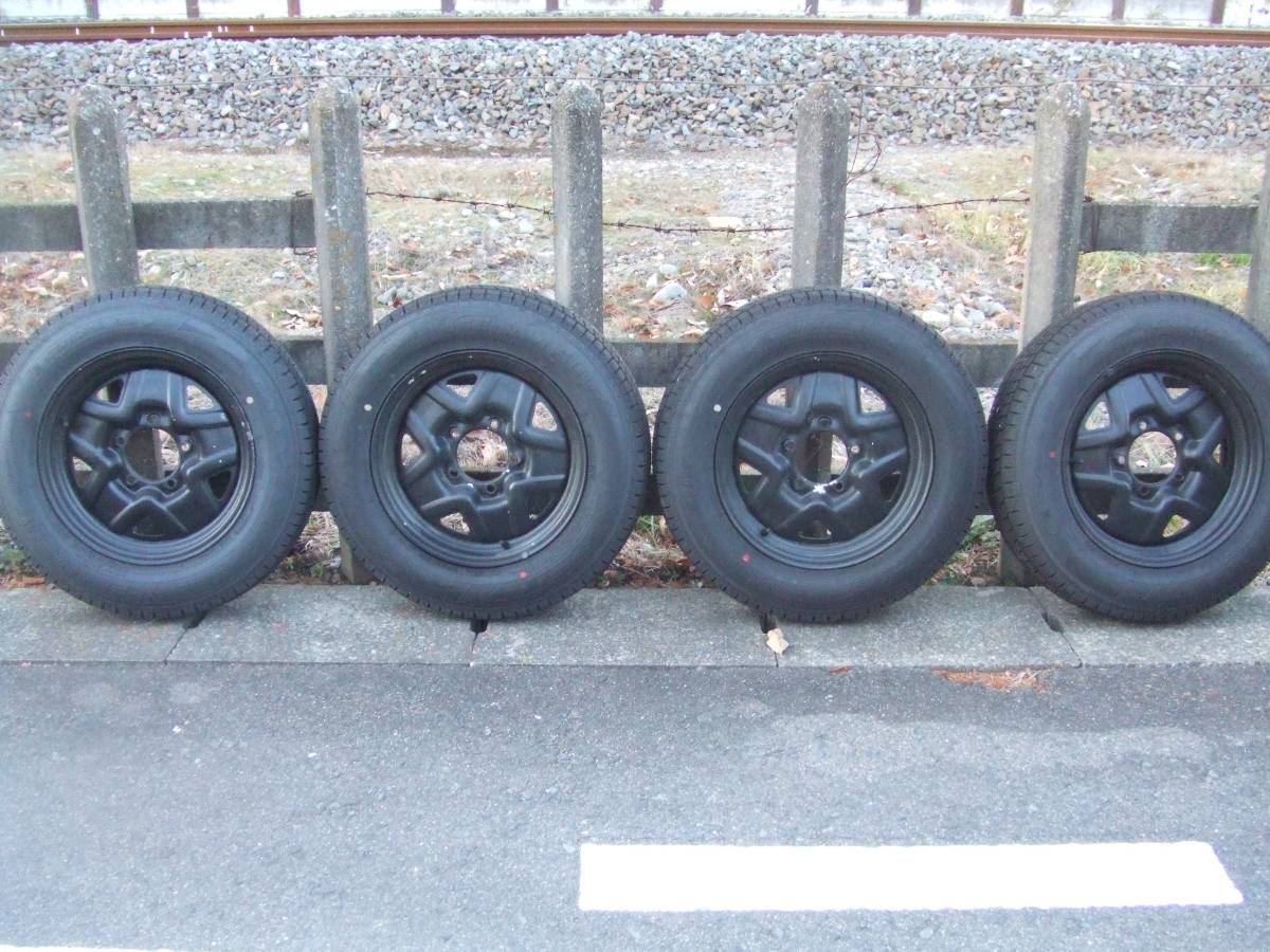 ICE NAVI SUV 175/80R-16ジムニー☆バリ山☆深溝☆1円スタート
