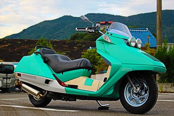 フュージョン 売切り！1円スタート！程度良好！エンジン好調！社外マフラー！オールペン！目立ちます！全国配送可能！福岡佐賀長崎