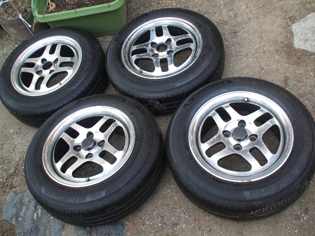 C2 Yahoo!オークション - トムス 6J 14インチ TOMS 4穴PCD100 TOM