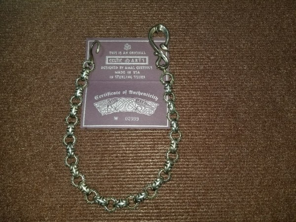 Celtic ウォレットチェーン セルティックアーツ CELTiC ARTS シルバー