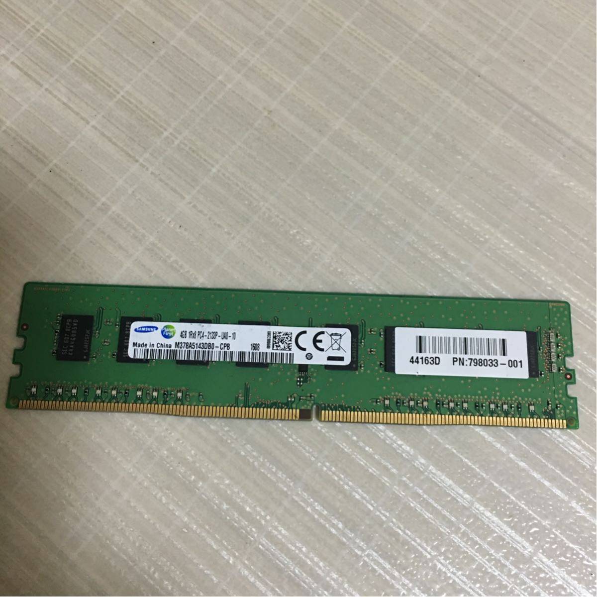 SAMSUNG 4GB 1Rx8 PC4-2133P-UA0-10