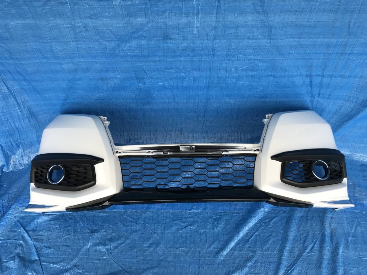 ホンダ　オデッセイ　アブソルート　前期　RC4　フロントバンパー　パールホワイト　中古美品　※17120415
