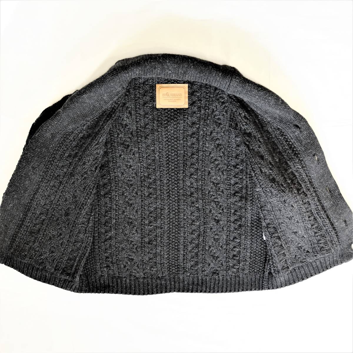BY GLADHAND グラッドハンド ISLANDS SWEATER ケーブル編み 51，840- ニット カウチン セーター カーディガン ローゲージ GANGSTERVILLE