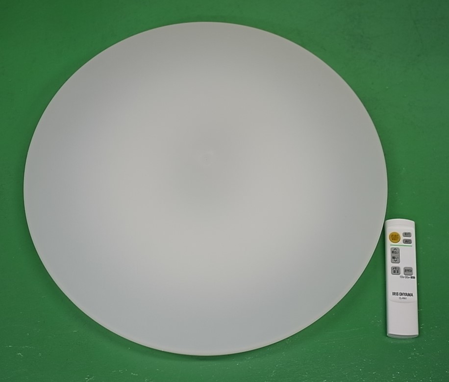 美品 アイリスオーヤマ 調光 LEDシーリングライト DI-10D 8～10畳用 17年製