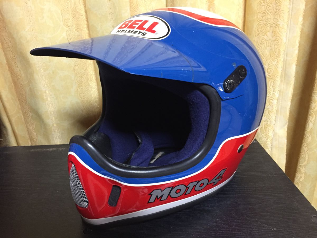 [希少]Bell MOTO4 ベル　モト4 激レア！1980s BELL MOTO4 Rick Johnson Signature Model ベル モト4
