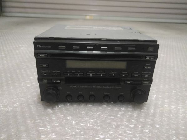 希少☆ Nakamichi ナカミチ MD-95z MD CDチェンジャー 6連 2DIN