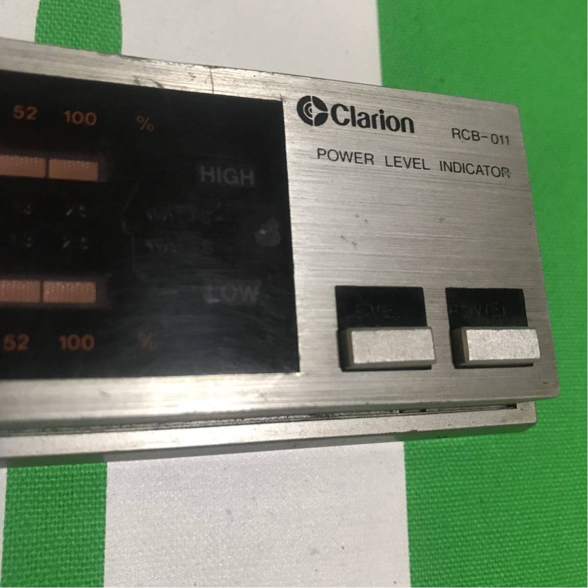クラリオン オーディオレベルインジケーター RCB-011 Clarion インジ
