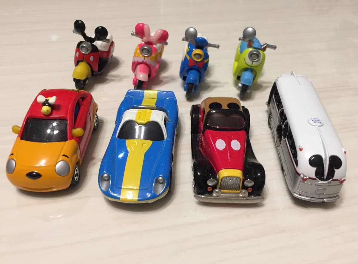 トミカ ディズニー ミニカー 8個セット Disney - ﾃﾞｨｽﾞﾆｰﾄﾐｶ 8台の通販
