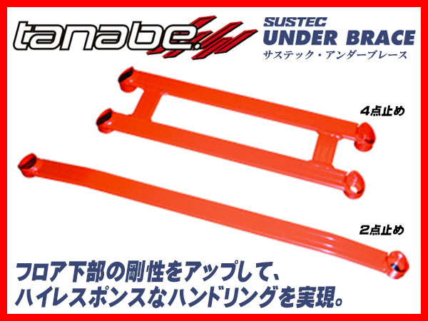 TANABE アンダーブレース フロント アクセラ BK5P