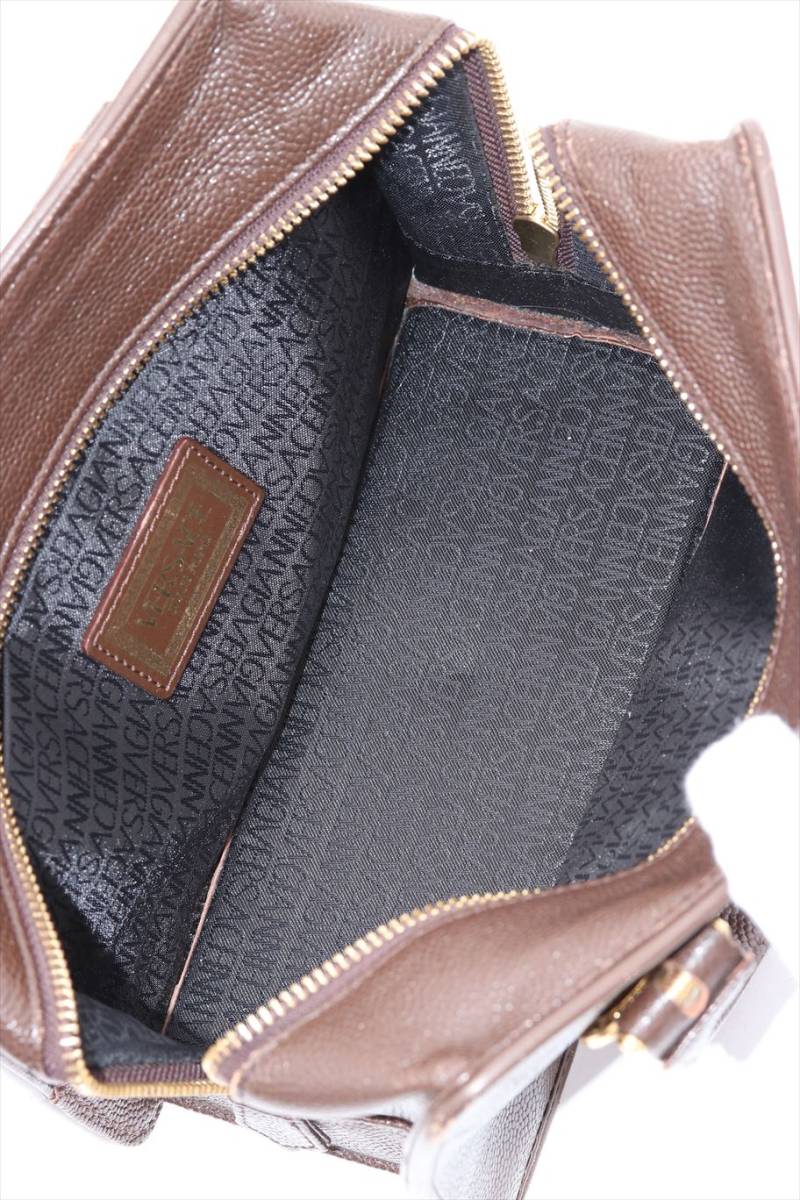 ヴェルサーチ ボストンバック 2way ヴェルサーチ VERSACE レザー サン