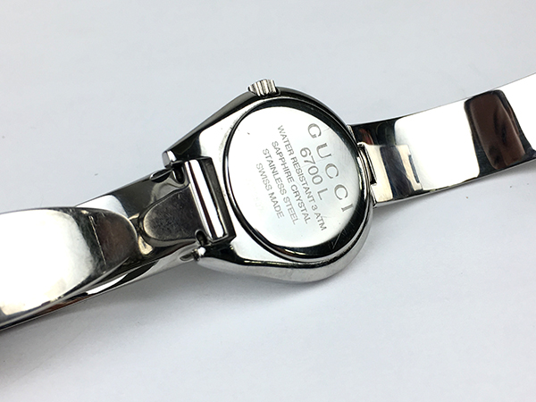 電池交換済 稼働品 良品 グッチ GUCCI 6700L クォーツ 腕時計