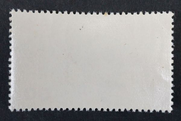 826)日本切手 1952年(昭和27) 航空切手 立山航空(円位)80円 未