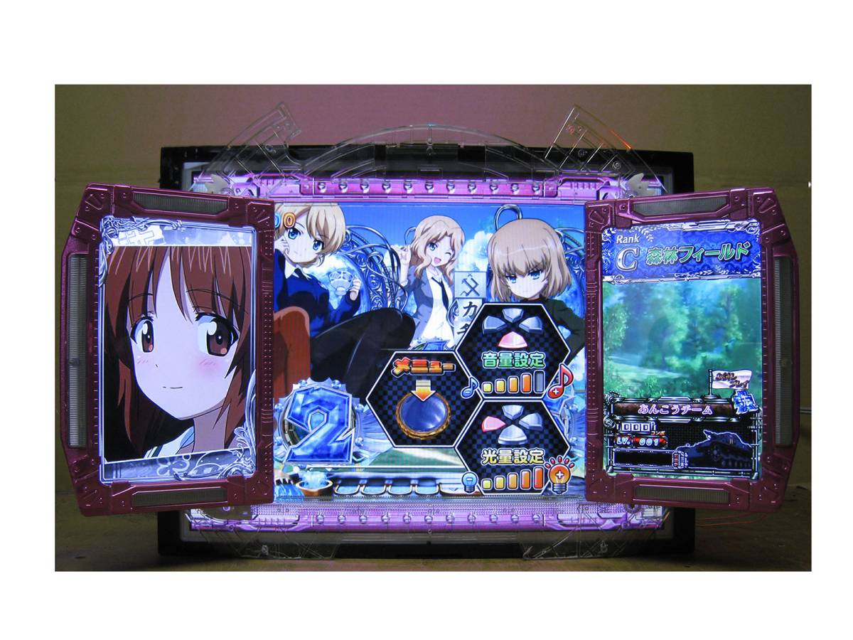 ぱちんこミニ卓上★ＣＲガールズ＆パンツァー　３１９ｖｅｒ★サブ液晶付き★