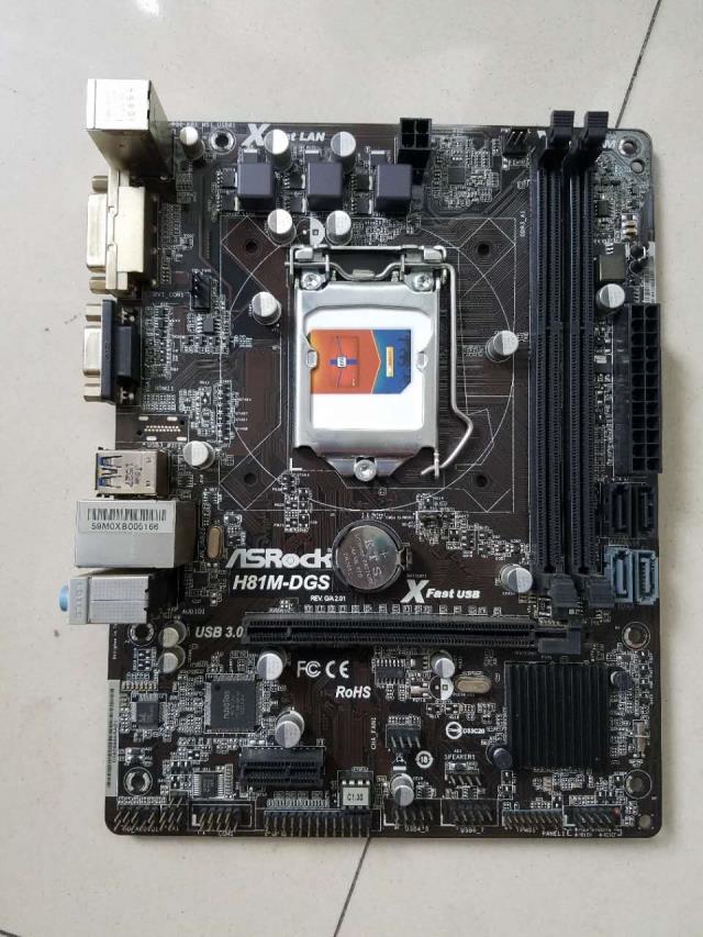 ASROCK/H81M-DGS R2.0 1155　H81　マザーボード　B85