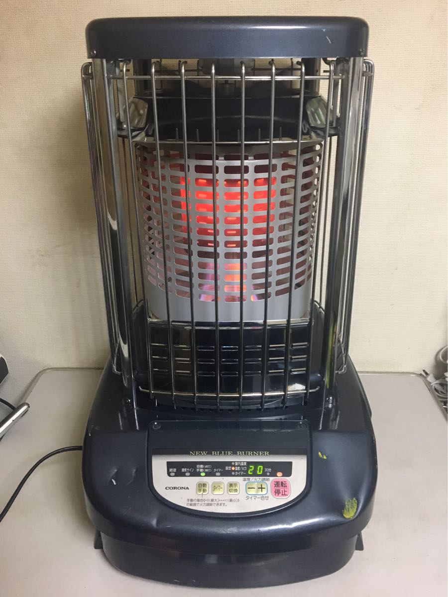 1251【点火確認】コロナ ニューブルーバーナ 業務用 18L 強制通気開放
