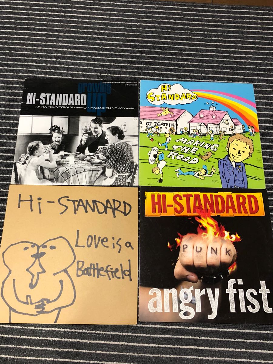 Hi-STANDARD ハイスタンダード アナログレコード LP EP 4枚セット
