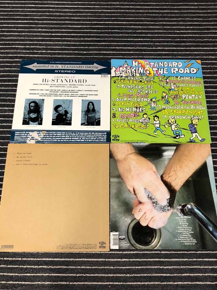 Hi-STANDARD ハイスタンダード アナログレコード LP EP 4枚セット