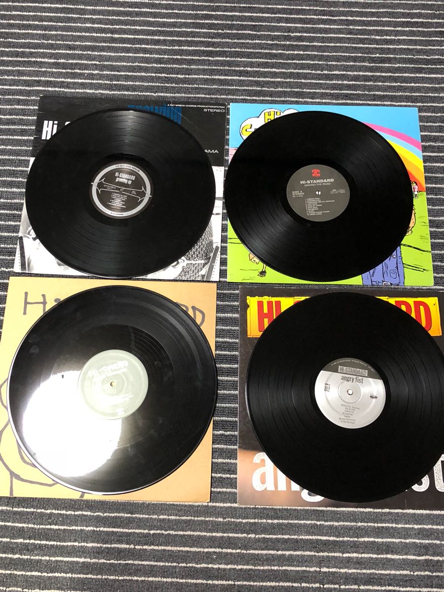 Hi-STANDARD ハイスタンダード アナログレコード LP EP 4枚セット
