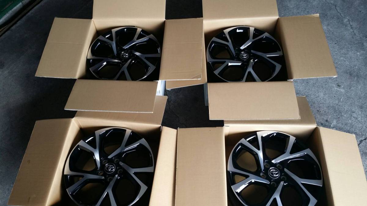 美品！トヨタ CH-R 純正 ホイール 4本セット ナット付！