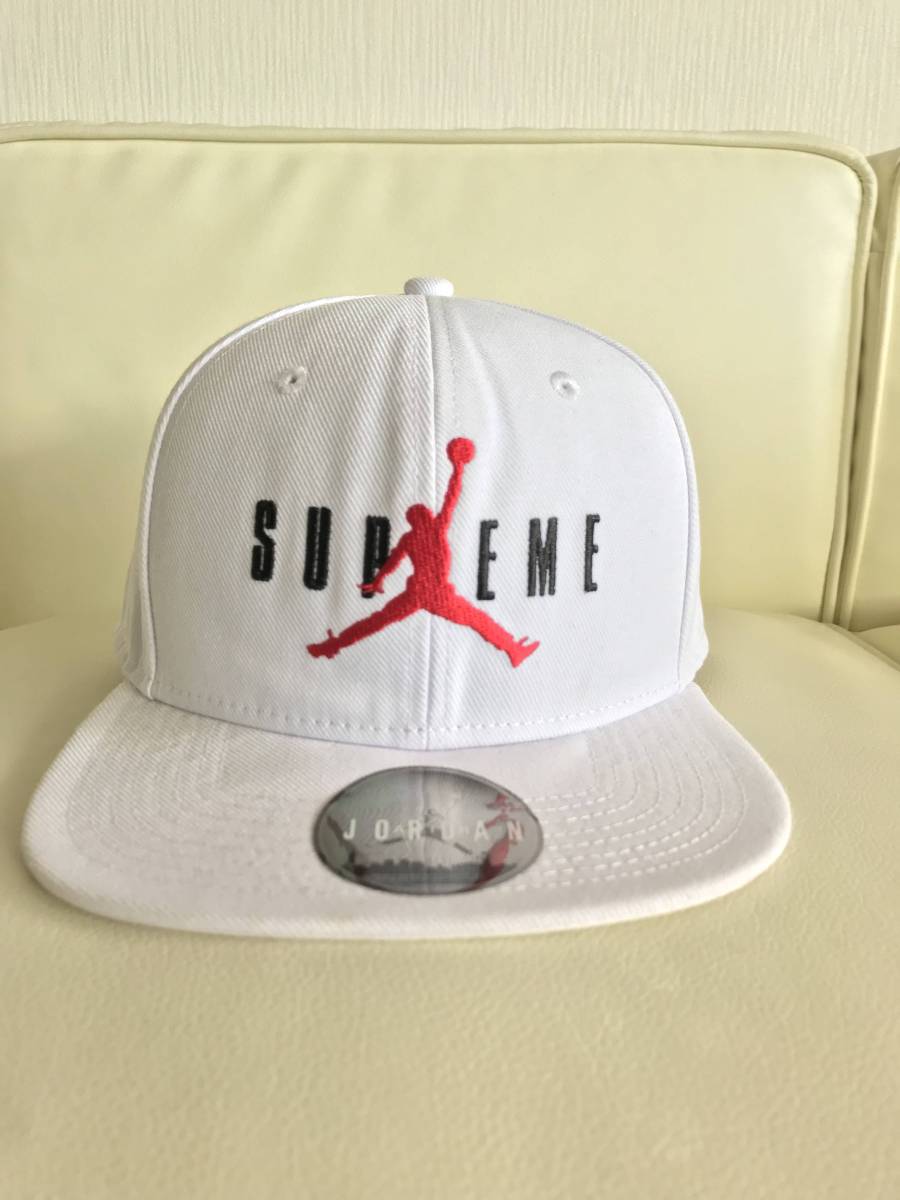 正規品 Supreme × JORDAN 15AW 6-panel Cap シュプリーム ナイキ