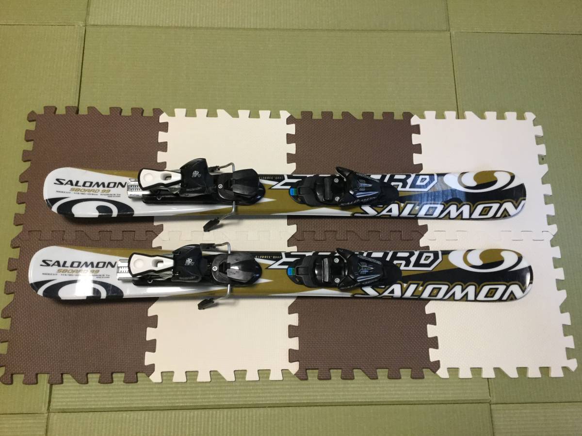 Salomon S-board 99 サロモン ショートスキー スキーボード Salomon S-board 99サロモン ショートスキー スキーボード ケース付き