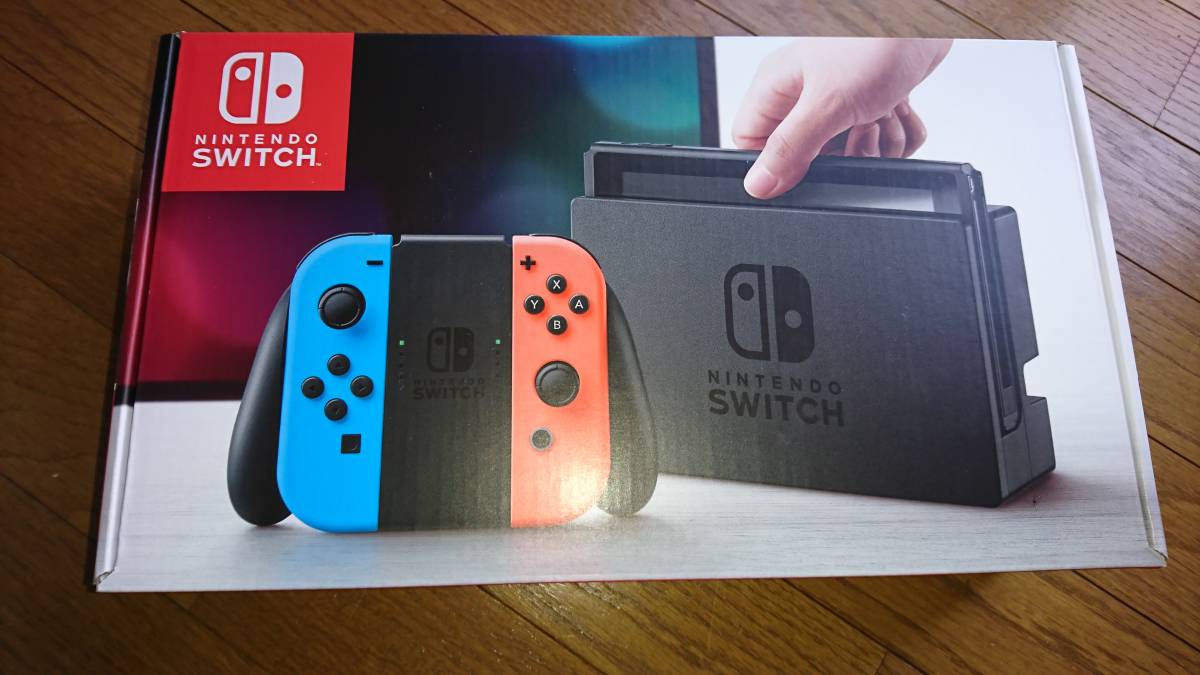 新品・未使用】 Nintendo SWITCH 本体 ネオンカラー 12/16購入 1年保証